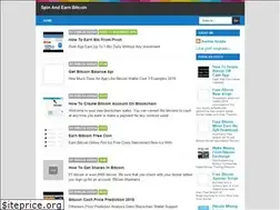 Sites similar to spinandearnbitcoin.blogspot.com
