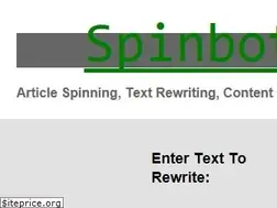 Sites similar to spinbot.xyz
