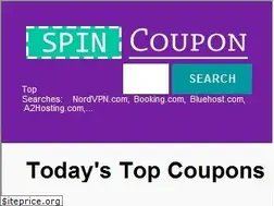 Sites similar to spincoupon.com