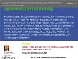 Sites similar to spindoctor500blog.blogspot.com