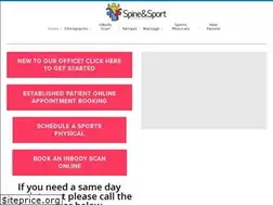 Sites similar to spineandsportdbq.com
