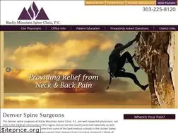 Sites similar to spineclinic.com