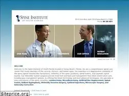 Sites similar to spineinstitutesouthflorida.com