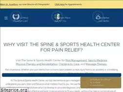 Sites similar to spinesportshc.com