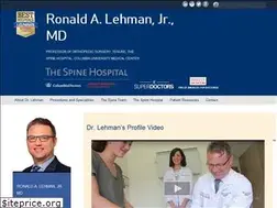 Sites similar to spinesurgeonlehman.com