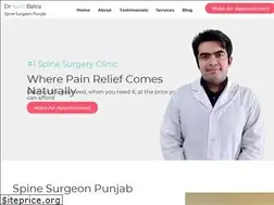 Sites similar to spinesurgeonpunjab.com