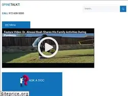 Sites similar to spinetalk.com