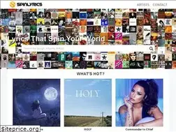 Sites similar to spinlyrics.com