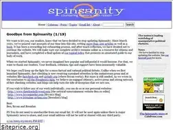 Sites similar to spinsanity.org