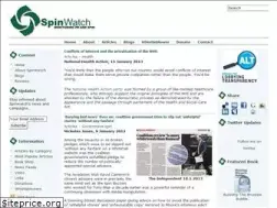 Sites similar to spinwatch.org.uk
