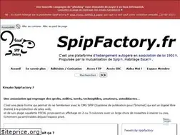 Sites similar to spipfactory.fr