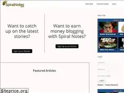 Sites similar to spiralnotes.com