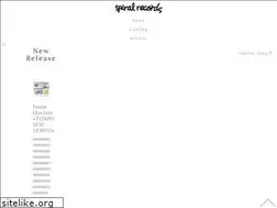 Sites similar to spiralrecords.jp