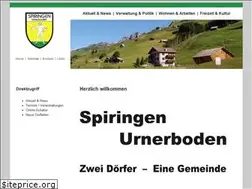 Sites similar to spiringen.ch