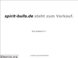 Sites similar to spirit-bulls.de