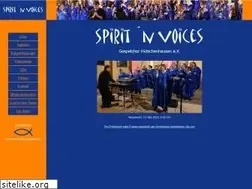 Sites similar to spirit-n-voices.de