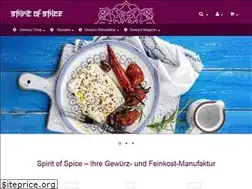 Sites similar to spirit-of-spice.de