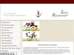 Sites similar to spirit-raeucherwelt.de