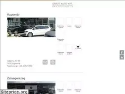 Sites similar to spiritauto.hu