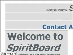 Sites similar to spiritboard.net