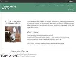 Sites similar to spiritcaninerescue.org
