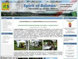 Sites similar to spiritofbalaton.hu
