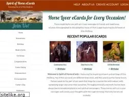 Sites similar to spiritofhorsecards.com