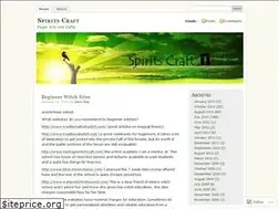 Sites similar to spiritscraft.wordpress.com