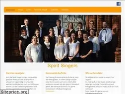Sites similar to spiritsingers.de