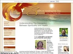 Sites similar to spiritual-healing-for-you.com