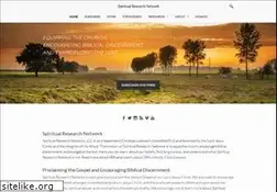 Sites similar to spiritual-research-network.com