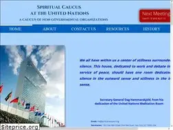 Sites similar to spiritualcaucusun.org