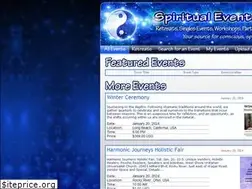 Sites similar to spiritualevents.com