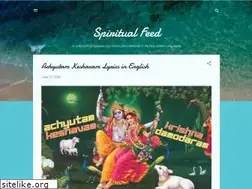Sites similar to spiritualfeed.net