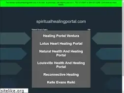 Sites similar to spiritualhealingportal.com