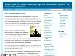 Sites similar to spiritualhowto.com