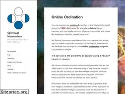 Sites similar to spiritualhumanism.org