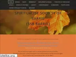 Sites similar to spiritualistsocietyofbarriessb.com