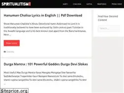 Sites similar to spiritualitism.in