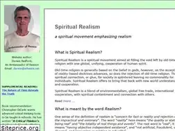 Sites similar to spiritualrealist.com