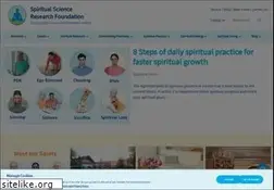 Sites similar to spiritualresearchfoundation.com