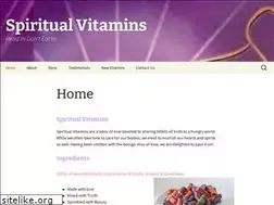 Sites similar to spiritualvitamins.us