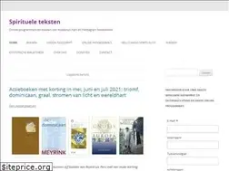 Sites similar to spiritueleteksten.nl