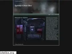 Sites similar to spiritusghostbox.com