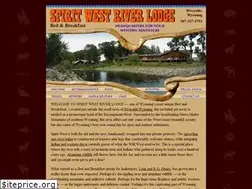 Sites similar to spiritwestriverlodge.com