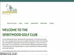 Sites similar to spiritwoodgolfcourse.ca