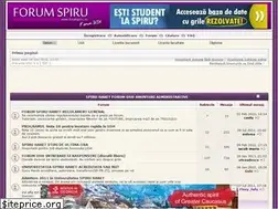 Sites similar to spiruharetforum.ro