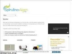 Sites similar to spirulina-algen.net