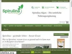 Sites similar to spirulina-kaufen.de