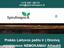 Sites similar to spirulinapro.lt